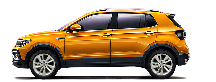 T-Cross side-view